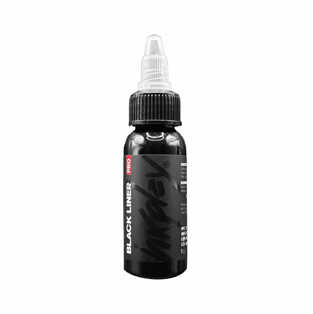 Match Play Ink Tinta Ink Play Black Liner | 1 Oz, 8 Oz - Halcon Supplies